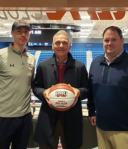 RMU Announces Monumental Seven-Figure Gift from Alumnus Russ Olsen to Elevate RMU Basketball