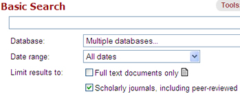 Scholarly Journals