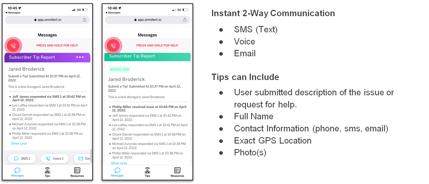 Omnilert Instructions