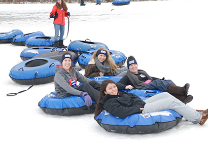 Sled Riding