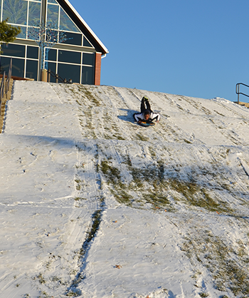 Sled Riding