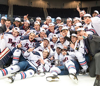 Sports Timeline - 2003 Men's Hockey 2014 AHA Champs