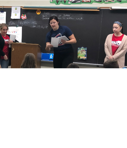 RMU Students Teaching On JA Day