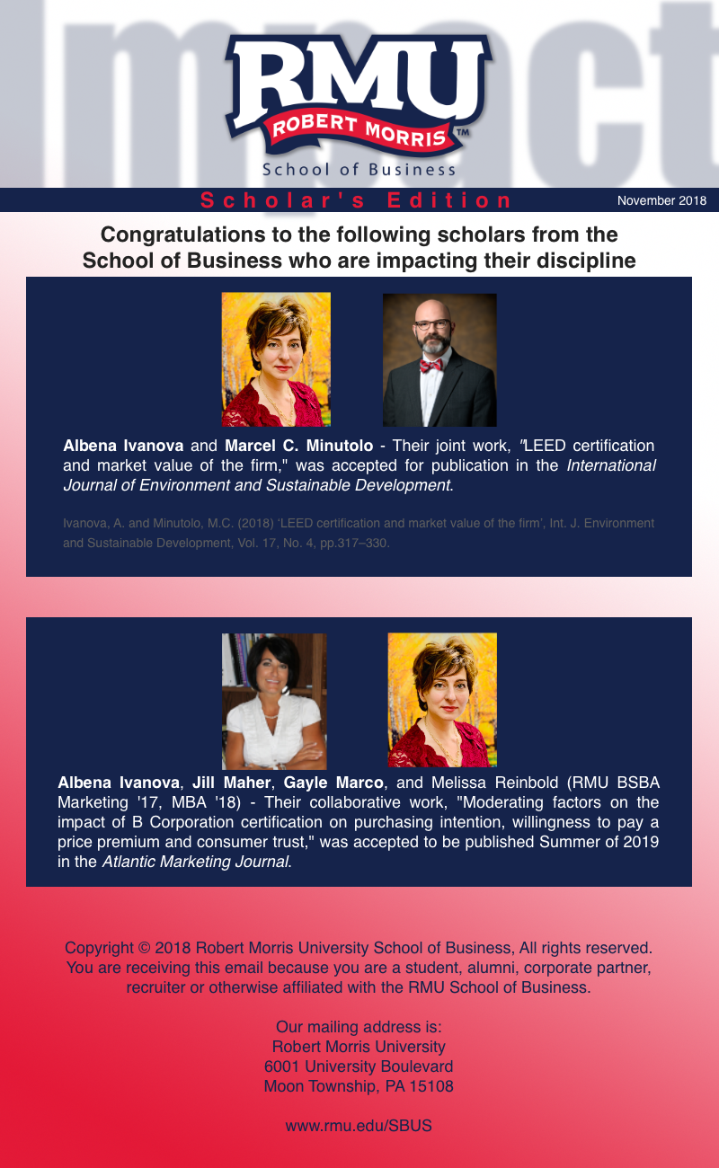 SBUS Scholar's Edition November 2018