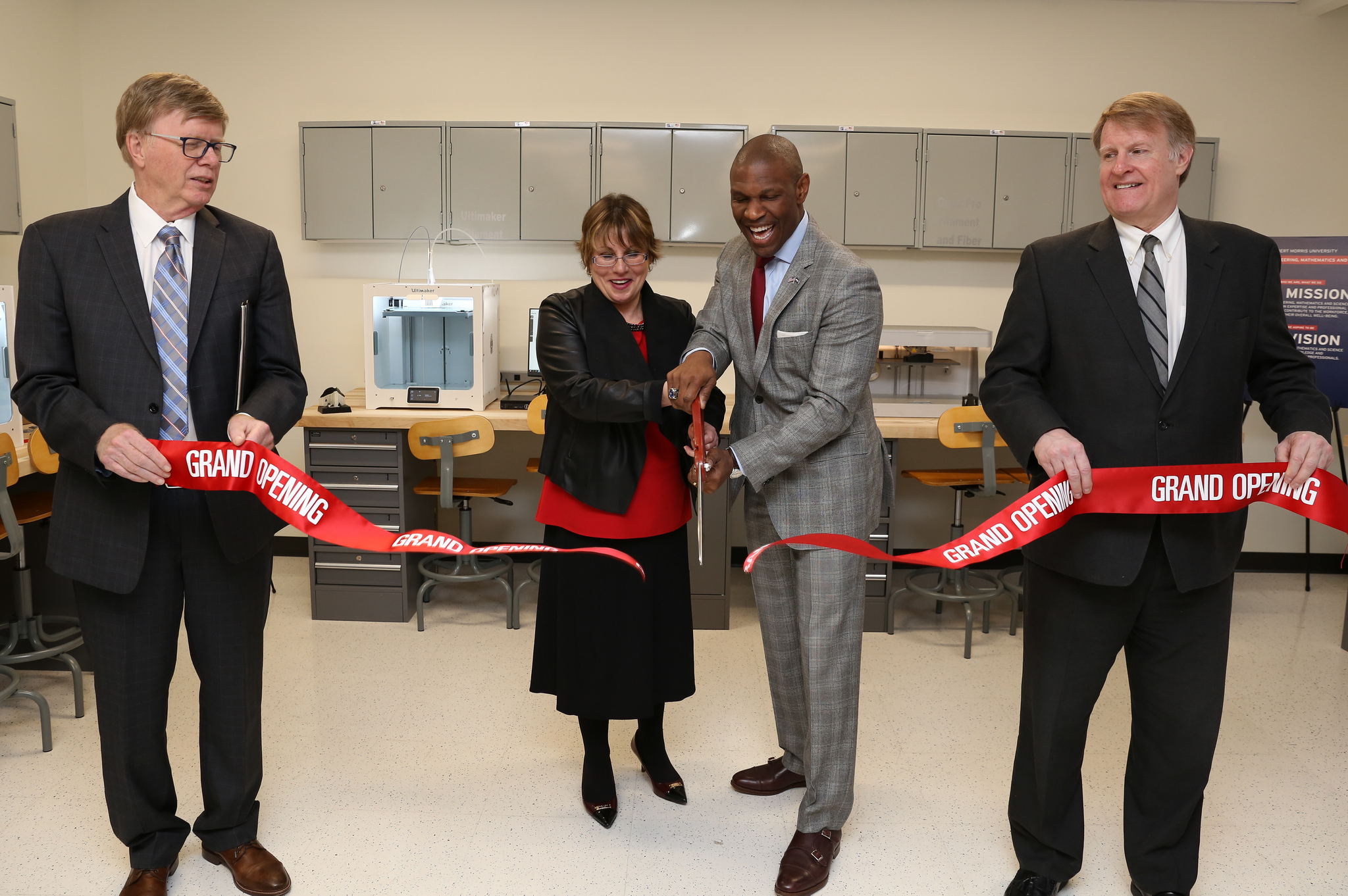 Grand opening - RMU 3D printing and additive manufacturing lab