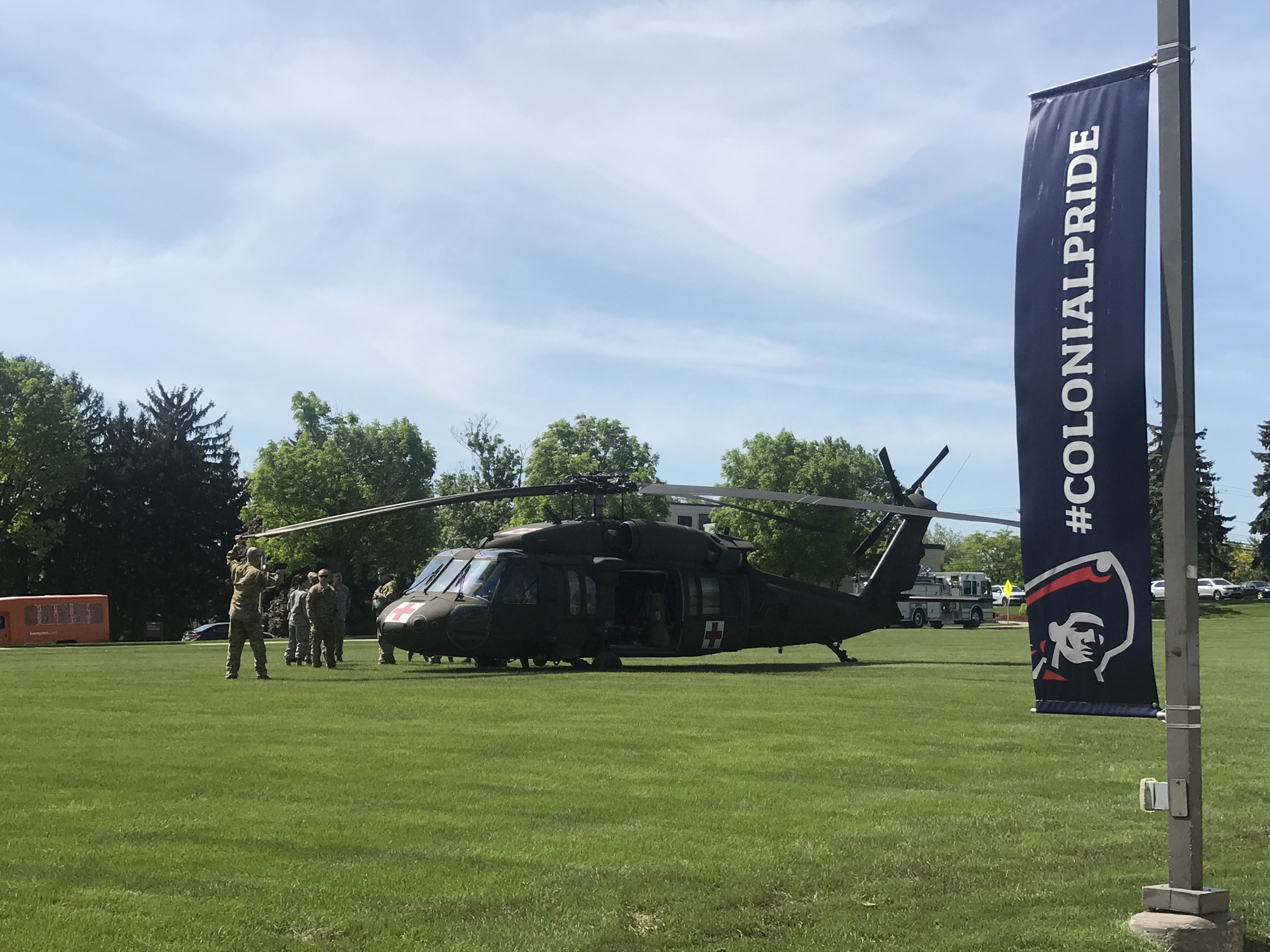 Blackhawk helicopters - RMU RISE Center training