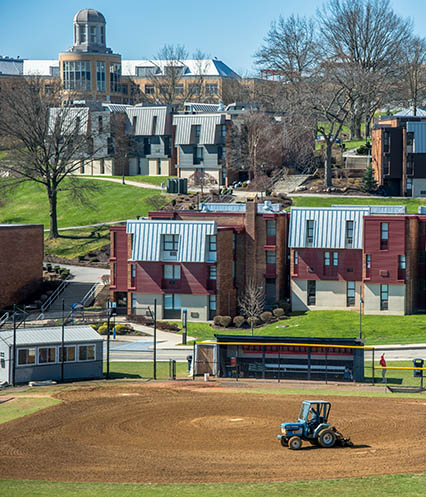 One of the residence halls slated for a full renovation.