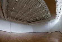 Inside of Empty Media Arts Gallery