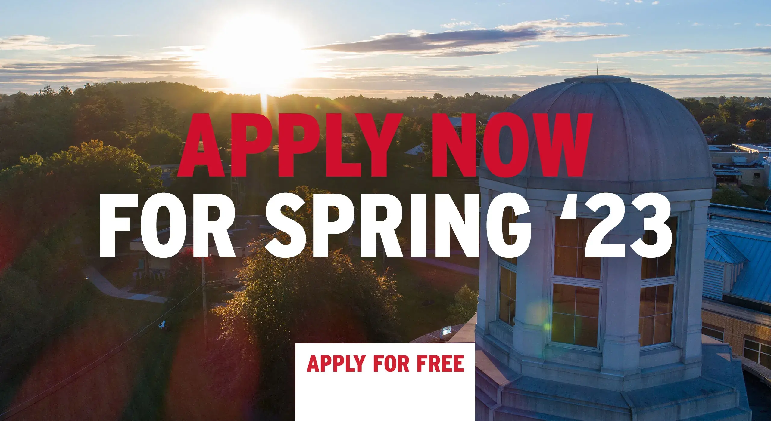 Apply Now for Spring 2023