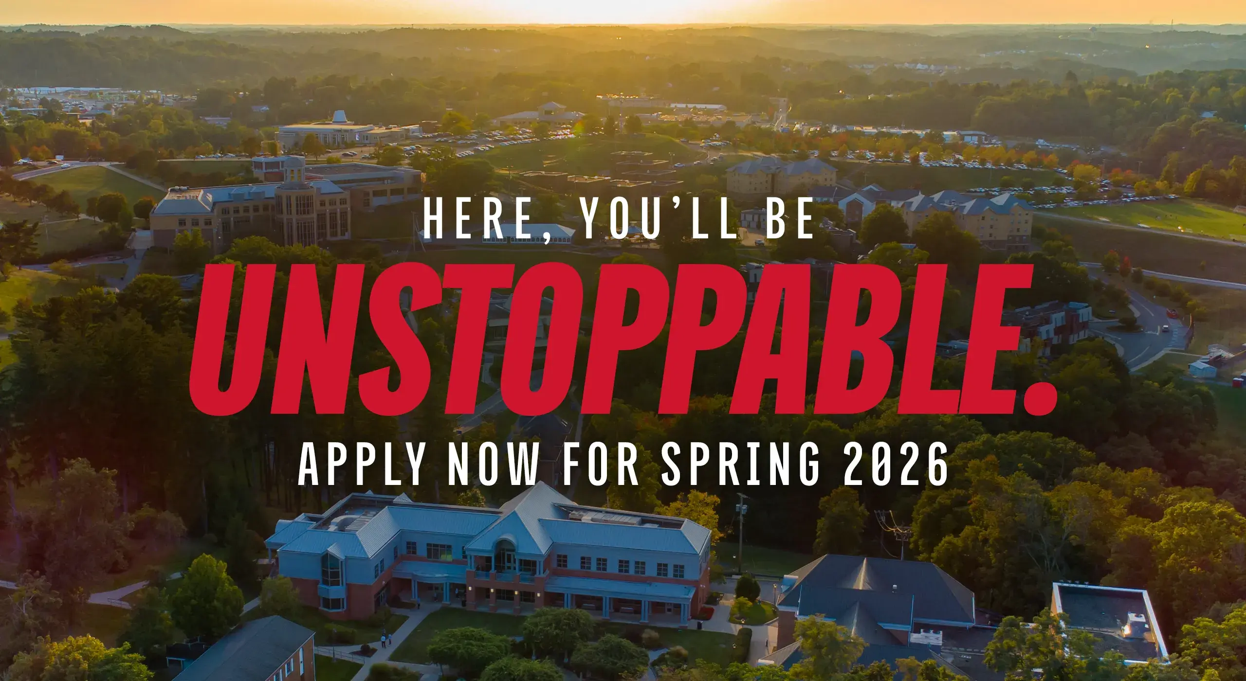 Apply to RMU for Spring 2025